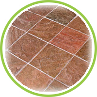 white quartzite tile