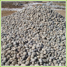 natural stone pebbles